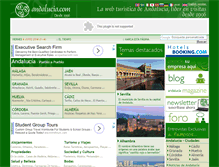 Tablet Screenshot of esp.andalucia.com