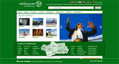 Desktop Screenshot of andalucia.com