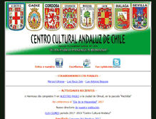 Tablet Screenshot of andalucia.cl