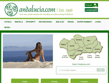 Tablet Screenshot of classified.andalucia.com